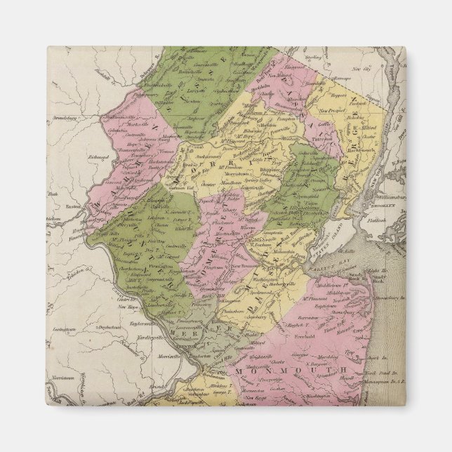 New Jersey 16 Magnet (Vorne)