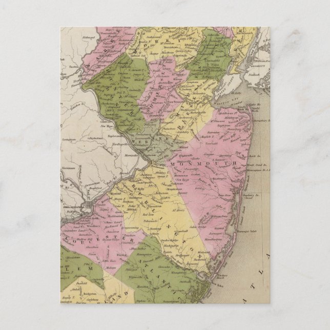 New Jersey 16 Postkarte (Vorderseite)