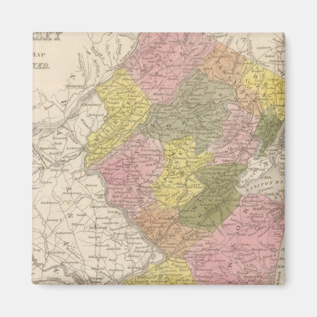 New Jersey 4 Magnet (Vorne)