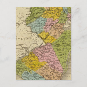 New Jersey 5 Postkarte