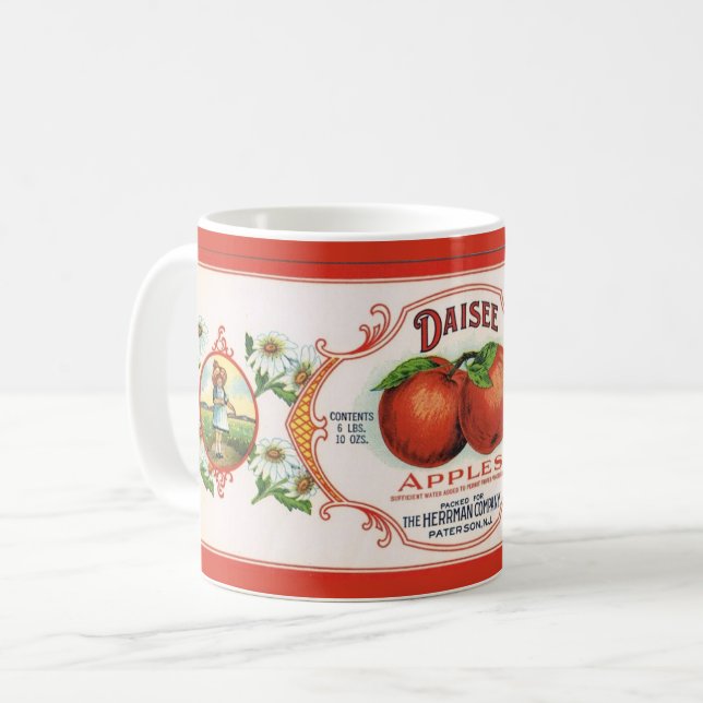New Jersey Apples Tasse (Vorderseite Links)
