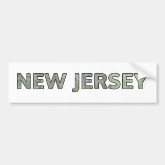 New Jersey Autoaufkleber