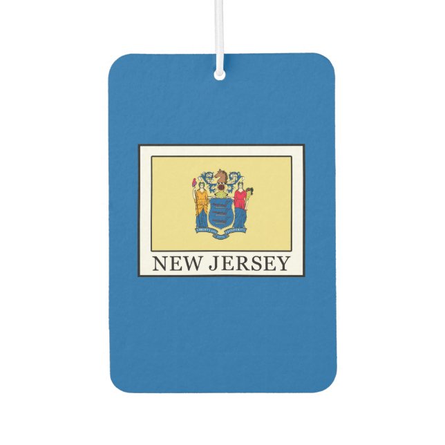 New Jersey Autolufterfrischer (Vorderseite)
