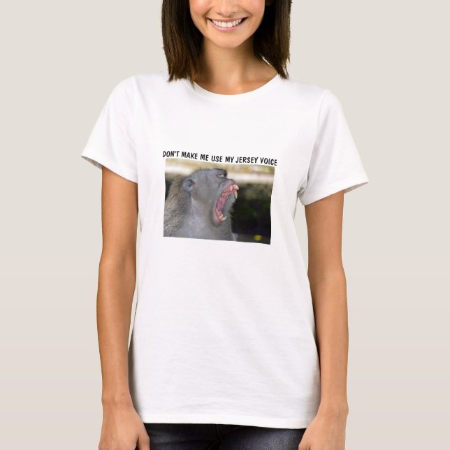 NEW JERSEY BABOON TESHIRT T-Shirt (Vorderseite)