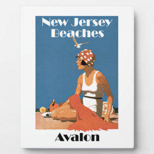 New Jersey Beaches ~ Avalon Fotoplatte
