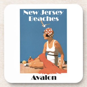 New Jersey Beaches ~ Avalon Untersetzer