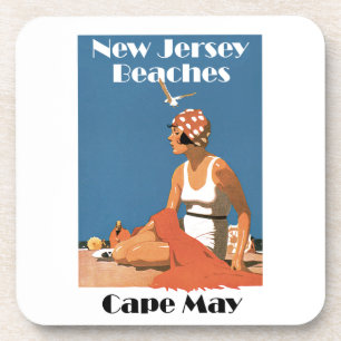 New Jersey Beaches ~ CapMay Getränkeuntersetzer