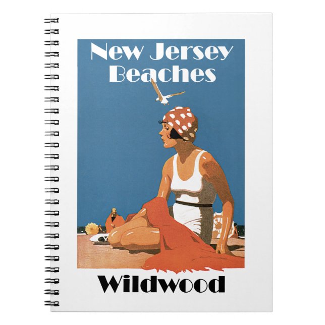New Jersey Beaches ~ Wildwood Notizblock (Vorderseite)