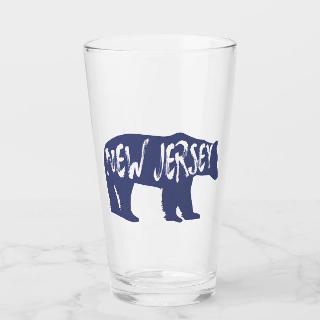 New Jersey Bear Glas (Vorderseite)