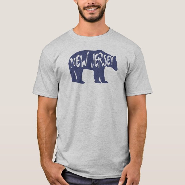 New Jersey Bear T-Shirt (Vorderseite)