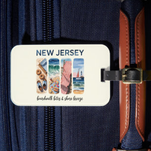 New Jersey - Boardwalk Bites & Shore Breeze Gepäckanhänger