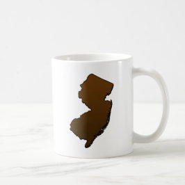 New Jersey Brown-Kontur Tasse