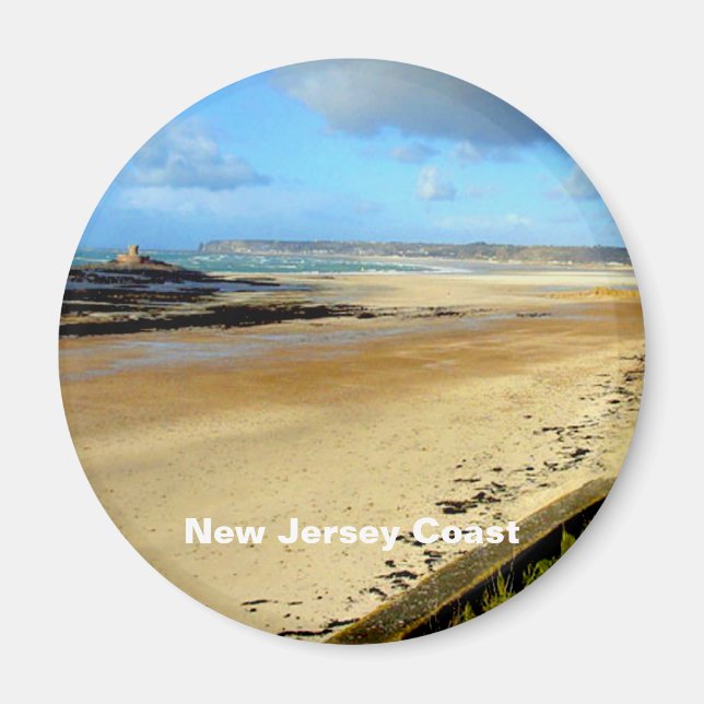 New Jersey Coast, NJ Magnet (Vorne)