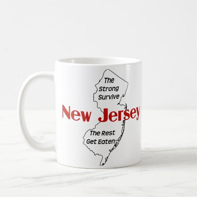 New Jersey - Das starke Überleben. Die Erholung wi Kaffeetasse (Links)