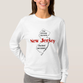 New Jersey - das starke Überleben; die Erholung wi T-Shirt
