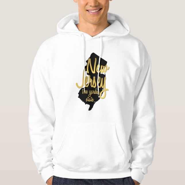 New-Jersey - der Garten-Staat Hoodie (Vorderseite)