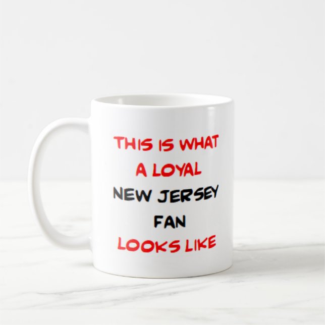 new jersey fan, loyal kaffeetasse (Links)