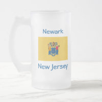 New Jersey Flag Map City Tasse