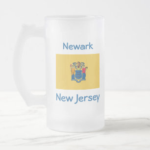 New Jersey Flag Map City Tasse