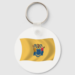 New Jersey Flaggen-Schlüsselanhänger Schlüsselanhänger
