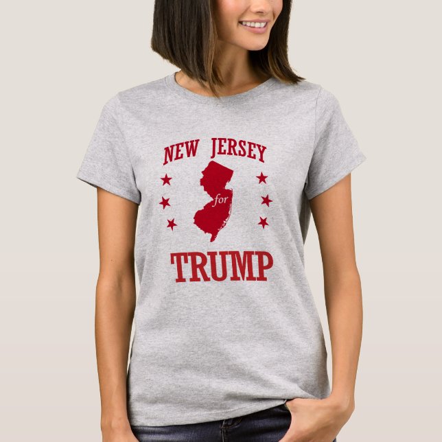 NEW-JERSEY FÜR DONALD TRUMP T-Shirt (Vorderseite)