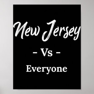 New Jersey gegen alle Poster