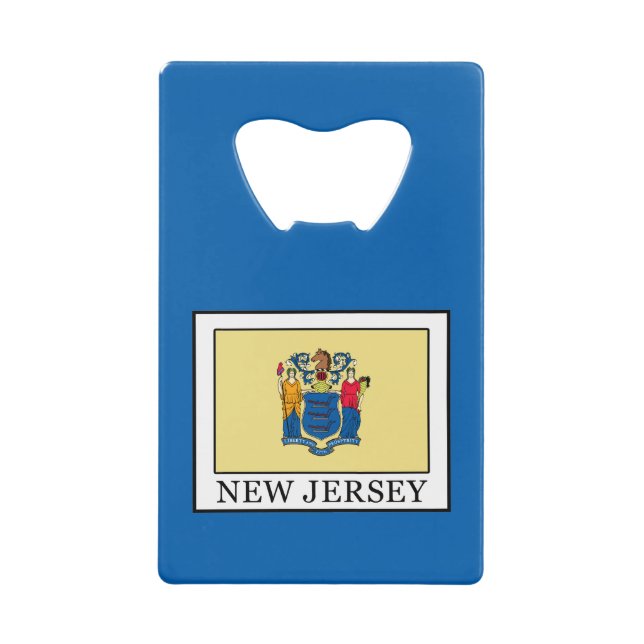 New Jersey Geldbeutel Flaschenöffner (Vorderseite)