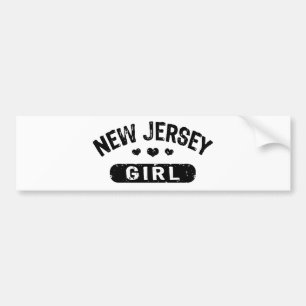 New Jersey Girl Autoaufkleber