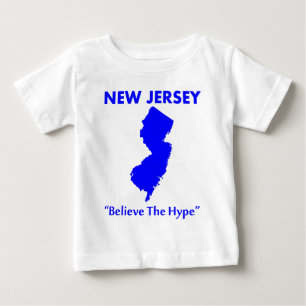 New Jersey - Glauben Sie dem Hype Baby T-shirt
