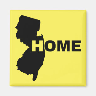 New Jersey Heimathaus-Magnet für den Kühlschrank Magnet