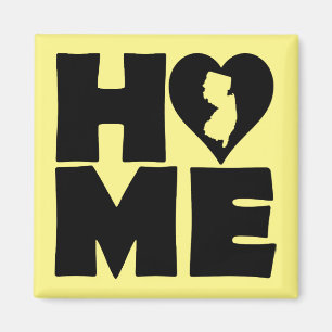 New Jersey Home Heart State Kühlschrankmagnet Magnet