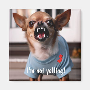NEW JERSEY HUMOR CHIHUAHUA KÜHLSCHRANK MAGNET