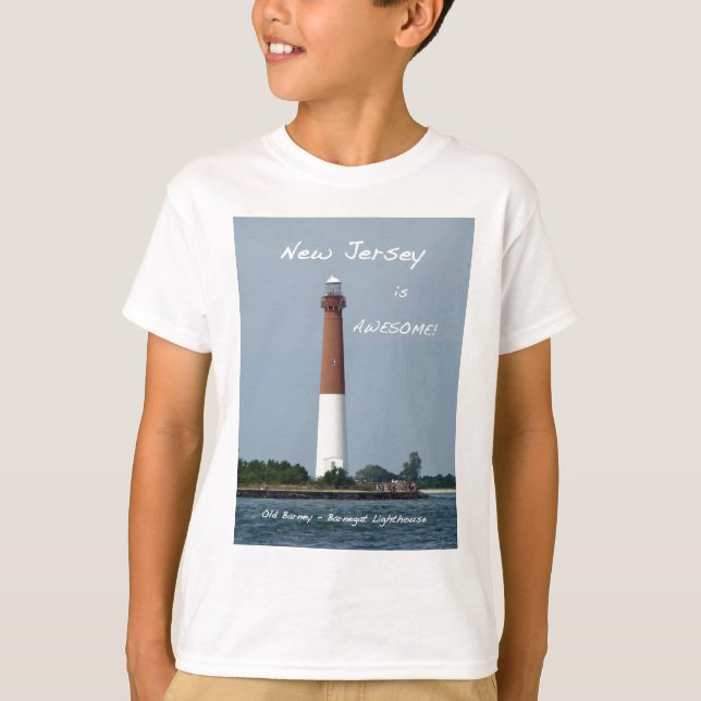 New-Jersey ist - Barnegat Leuchtturm fantastisch T-Shirt (Vorderseite)