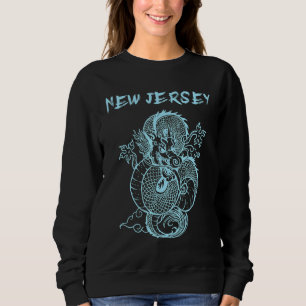 New Jersey Japanischer Drache Sweatshirt