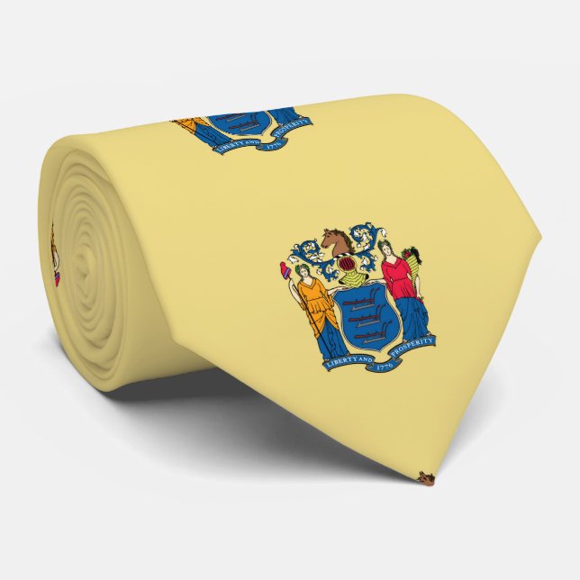 New Jersey Krawatte (Gerollt)