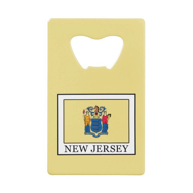 New Jersey Kreditkartenflaschenöffner (Vorderseite)