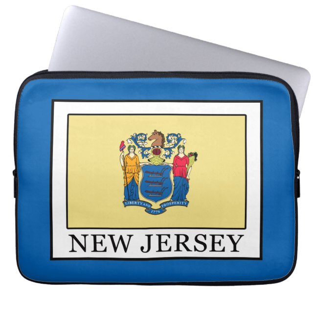New Jersey Laptopschutzhülle (Vorderseite)