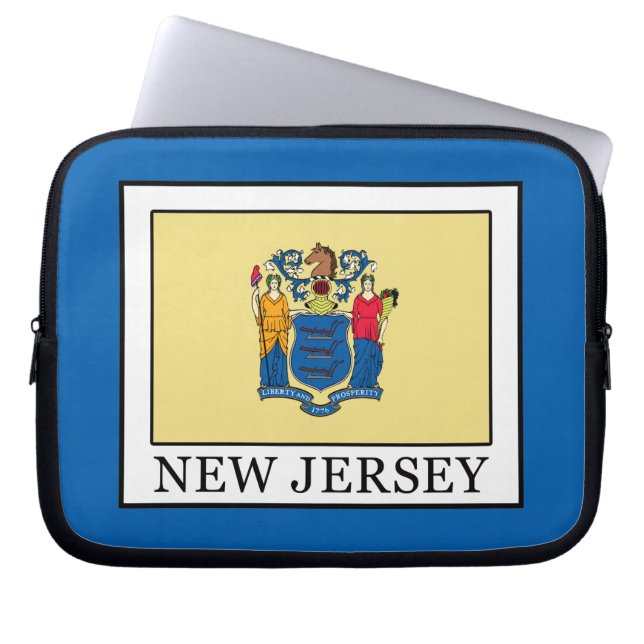 New Jersey Laptopschutzhülle (Vorderseite)