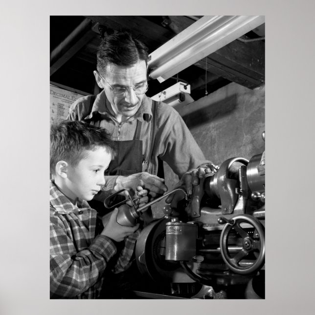 New Jersey Machine Shop, 1942 Poster (Vorne)