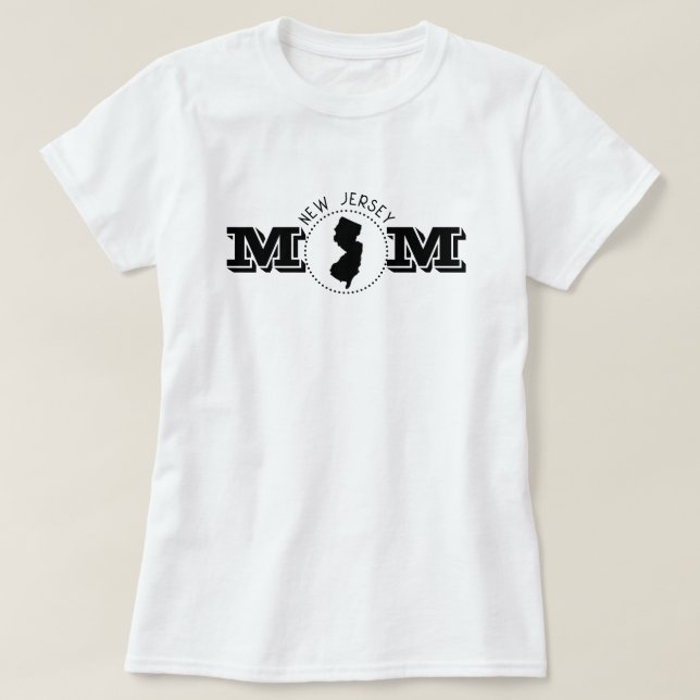 New Jersey Mom  T-Shirt (Design vorne)