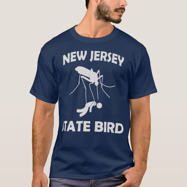 New Jersey Mosquito Staat Bird Funny Outdoor T-Shirt (Vorderseite)
