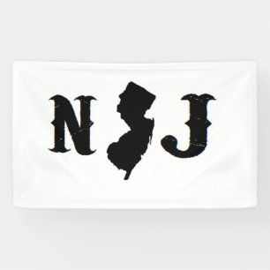 NEW JERSEY NJ Uni Dorm Banner