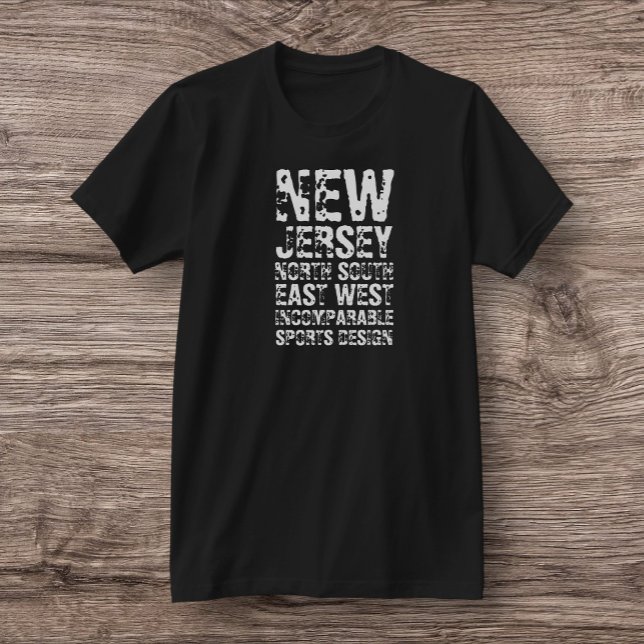 New Jersey North West Short Sleeve T - Shirt (Von Creator hochgeladen)