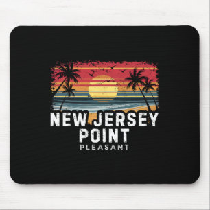 New Jersey Point Pleasant Surfbrett Strand Mousepad