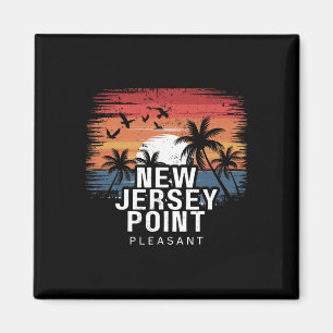 New Jersey Point Pleasant Surfen Surfer Magnet