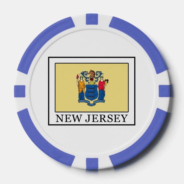 New Jersey Pokerchips (Vorderseite)