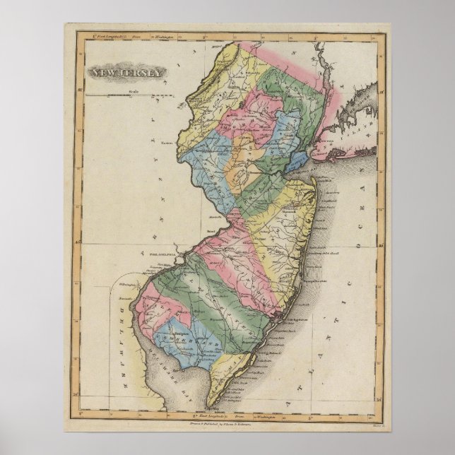 New Jersey Poster (Vorne)