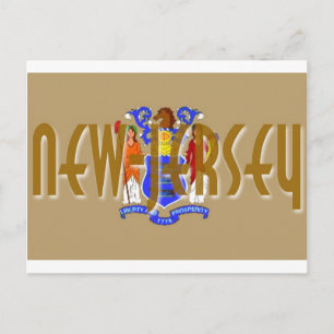 New Jersey Postkarte