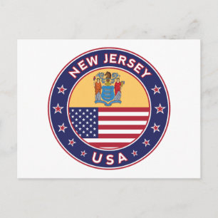 New Jersey Postkarte