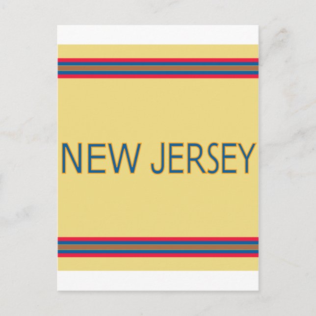 New Jersey Postkarten (Vorderseite)